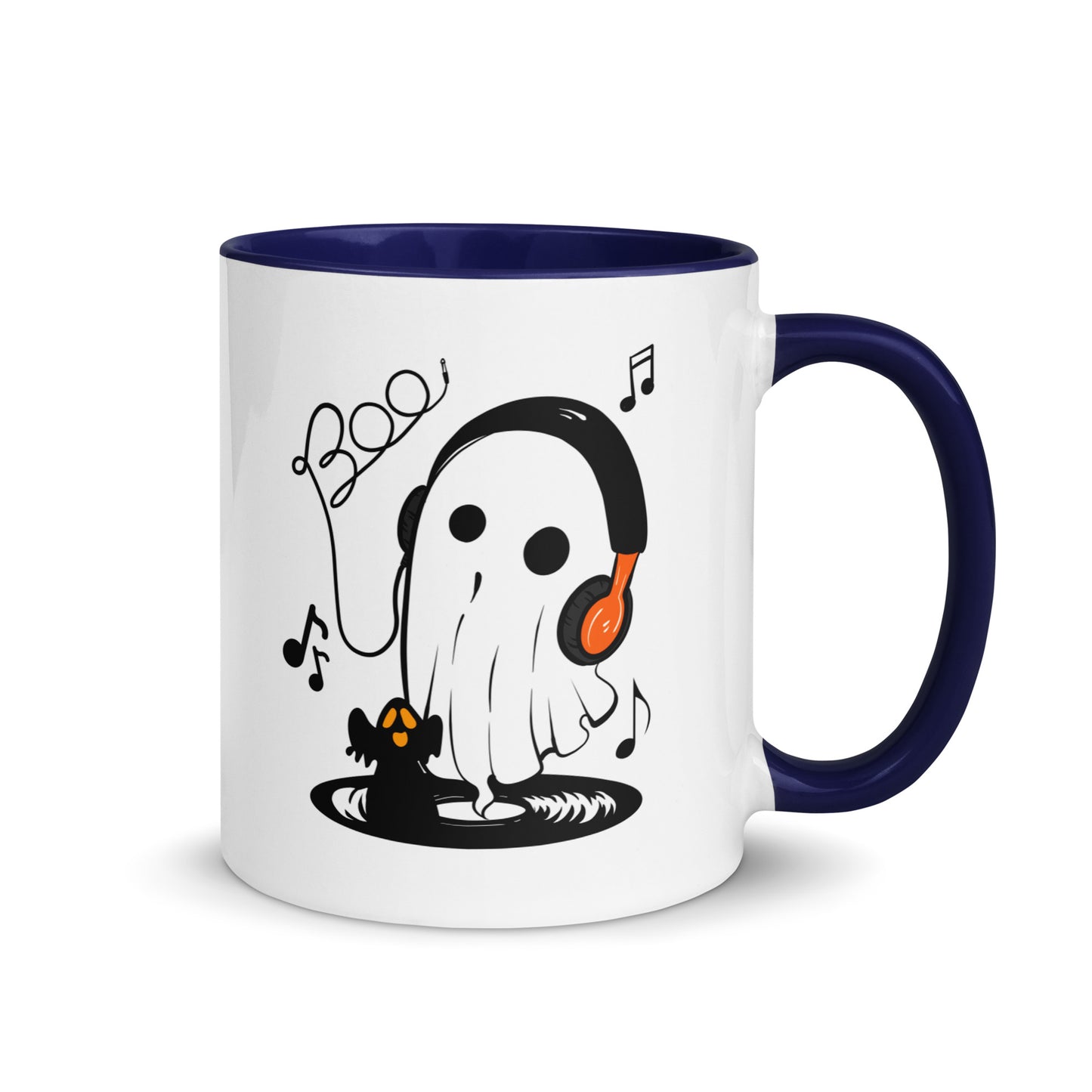 Ghosts with Headset Color Mug