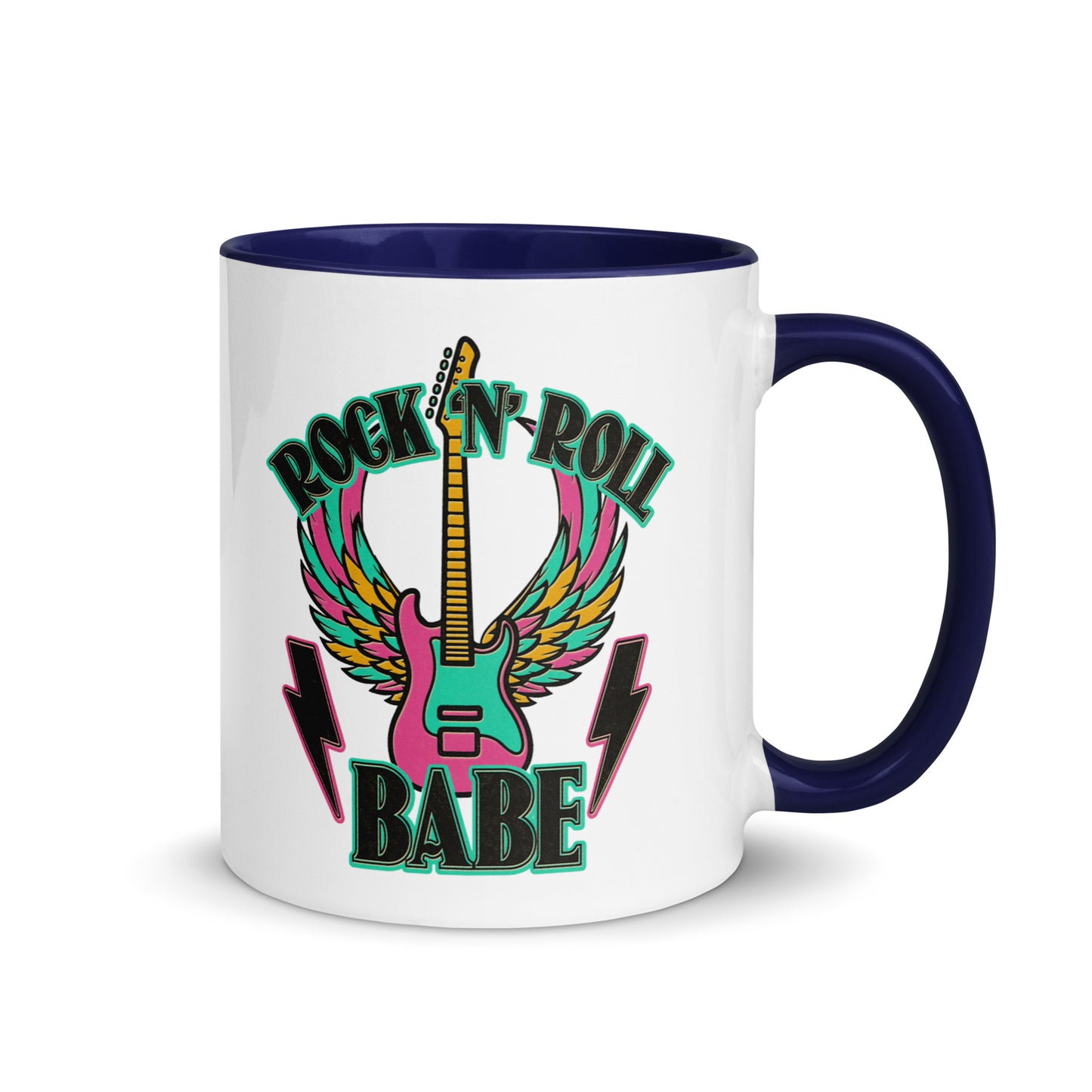 Rock And Roll Babe Color Mug