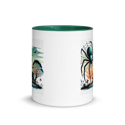 Halloween Giant Spider Color Mug
