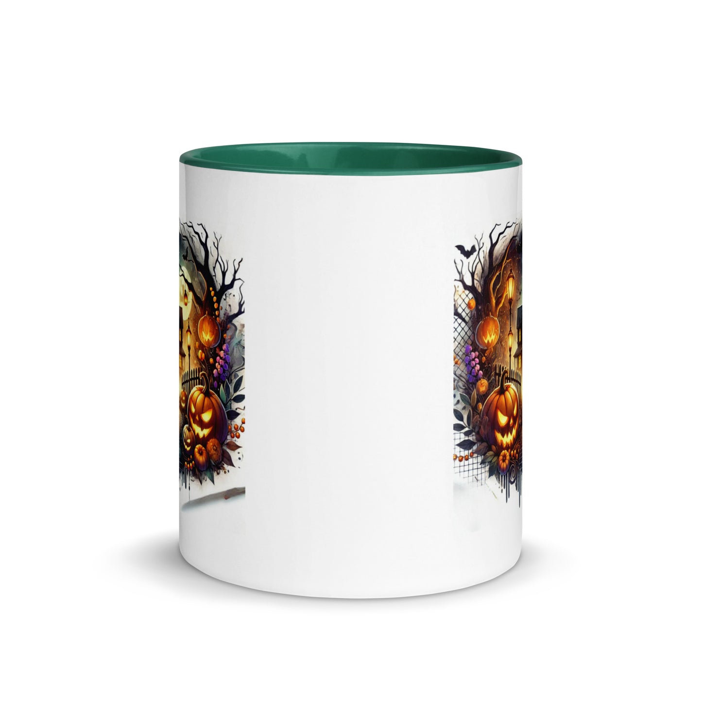 Halloween Scary House Color Mug