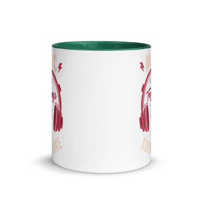 Music is What Feelings Sound Like Color Mug