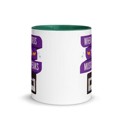 When Words Fail Music Speaks Color Mug
