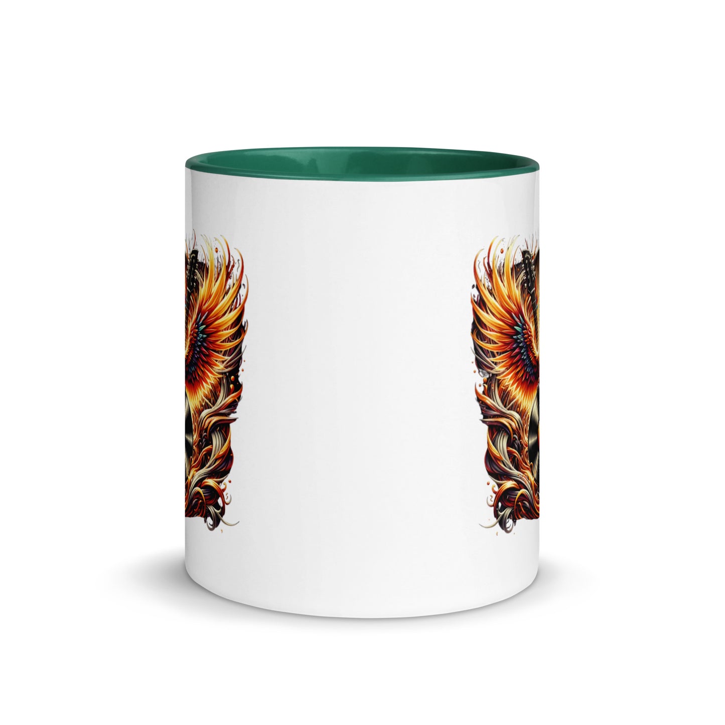 Guitar Eagle Flame Color Mug