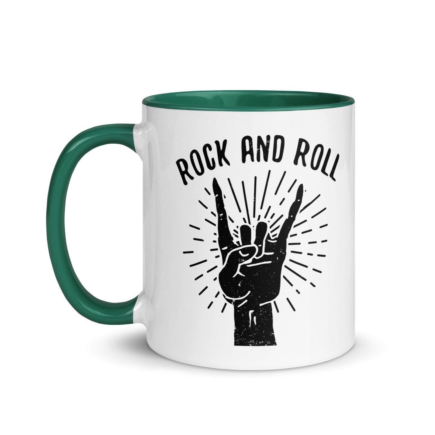 Rock and Roll Hand Color Mug