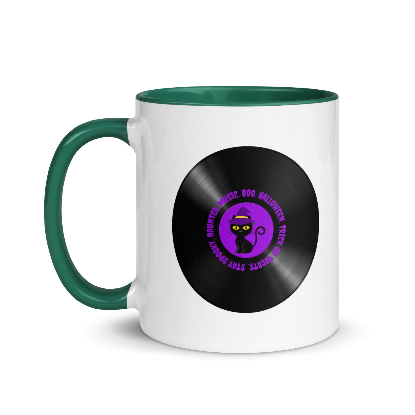 Cat Purple Vinyl Color Mug