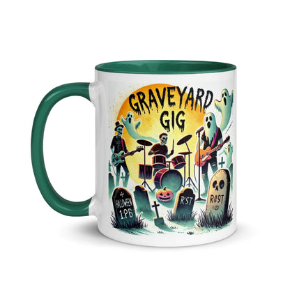 Ghosts and Tombstones Color Mug