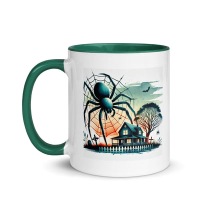Halloween Giant Spider Color Mug