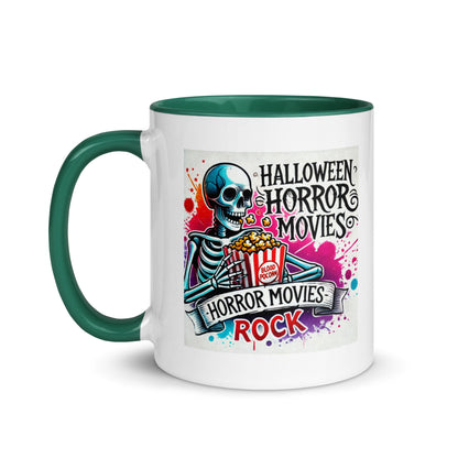 Halloween Movies Popcorn Color Mug