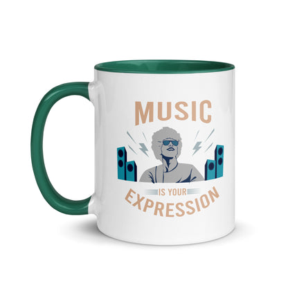 Music is your Expression Color Mug