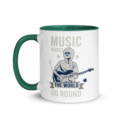Music Makes The World Go Round Color Mug