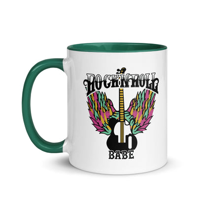 Rock and Roll Babe Wings Color Mug