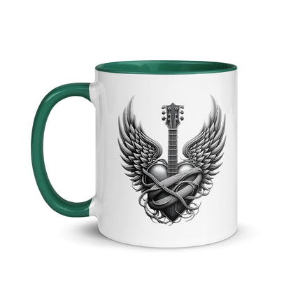 Guitar Angel Wings Color Mug