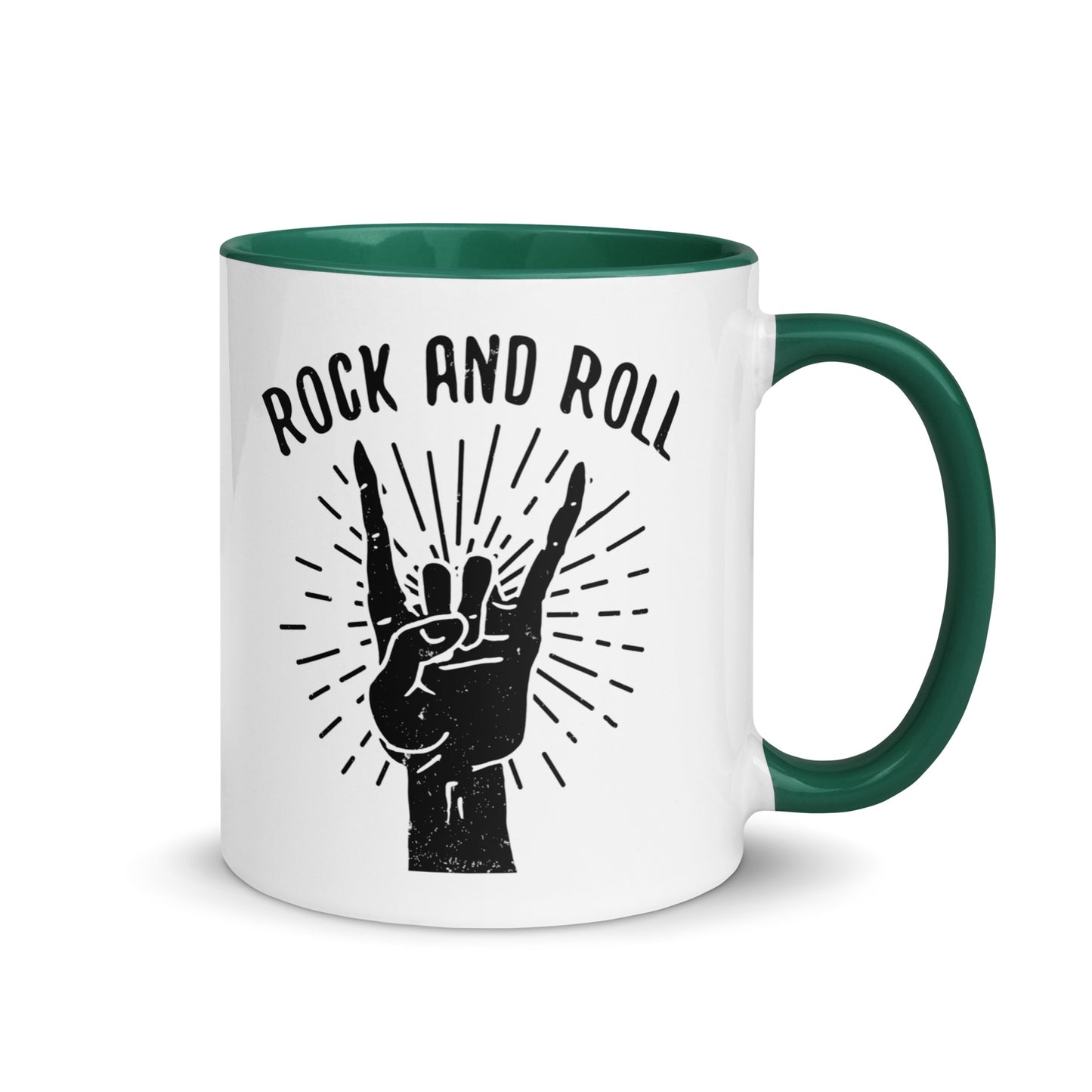 Rock and Roll Hand Color Mug