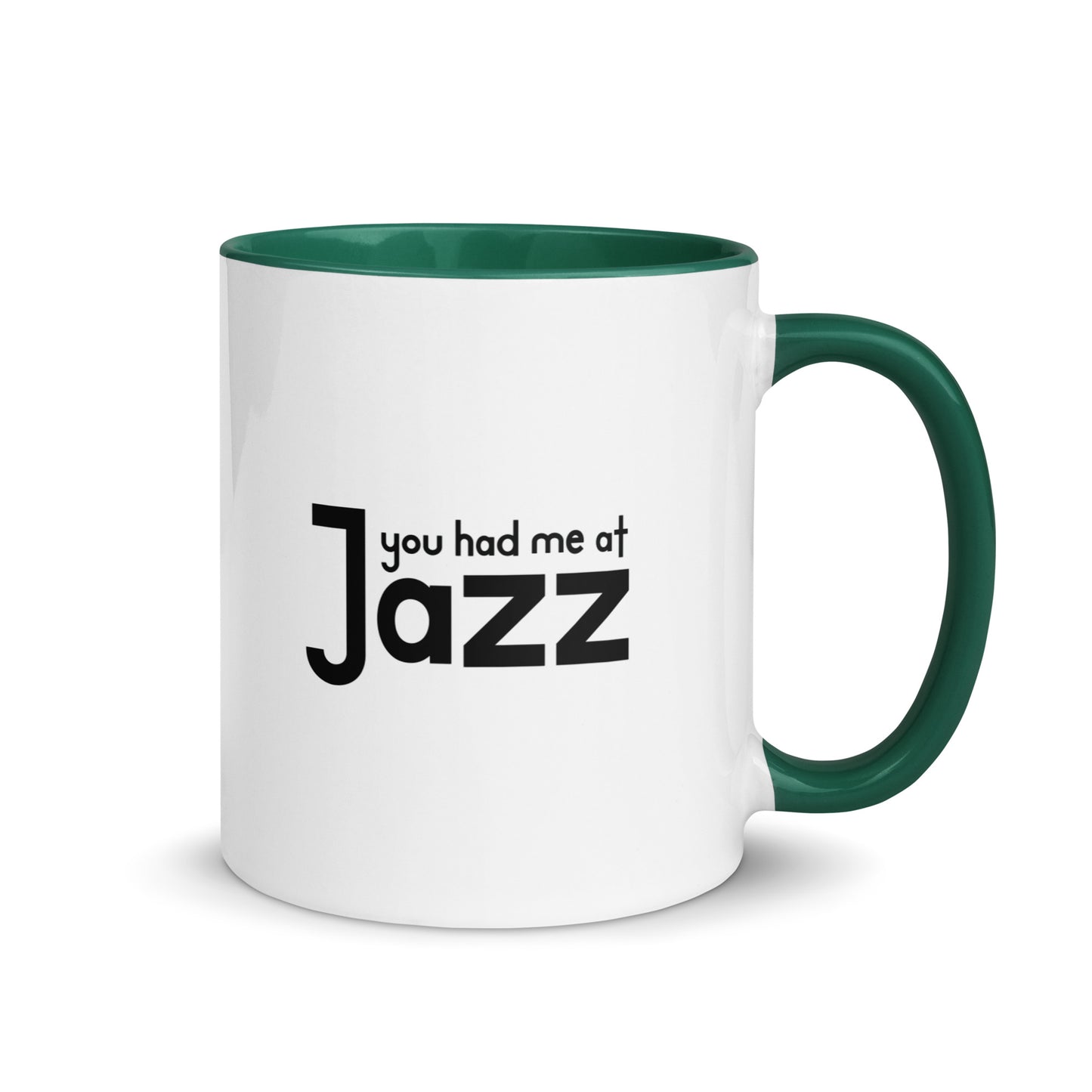 You Had Me At Jazz Color Mug