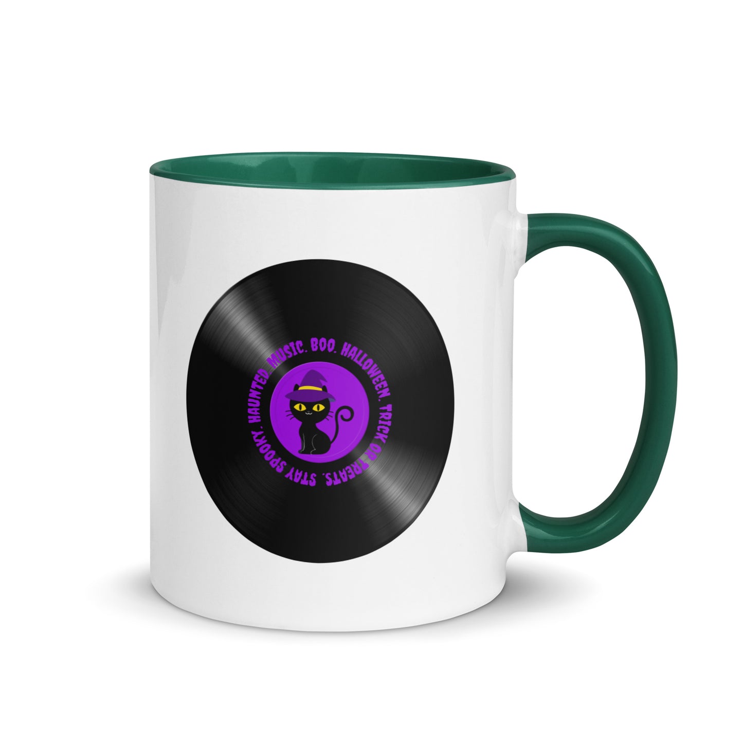 Cat Purple Vinyl Color Mug