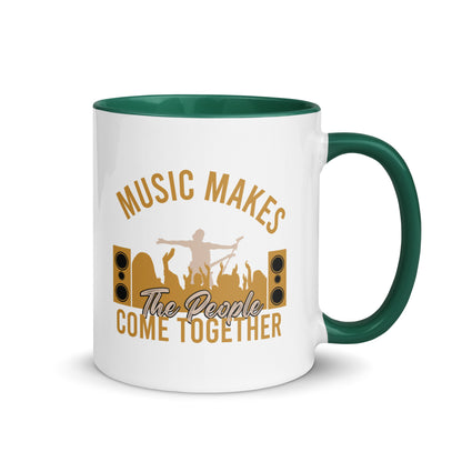 Music Makes The People Come Together Color Mug