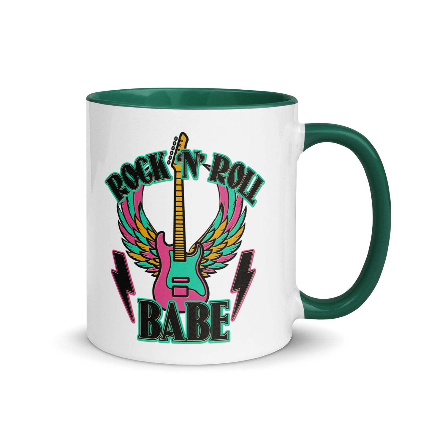 Rock And Roll Babe Color Mug