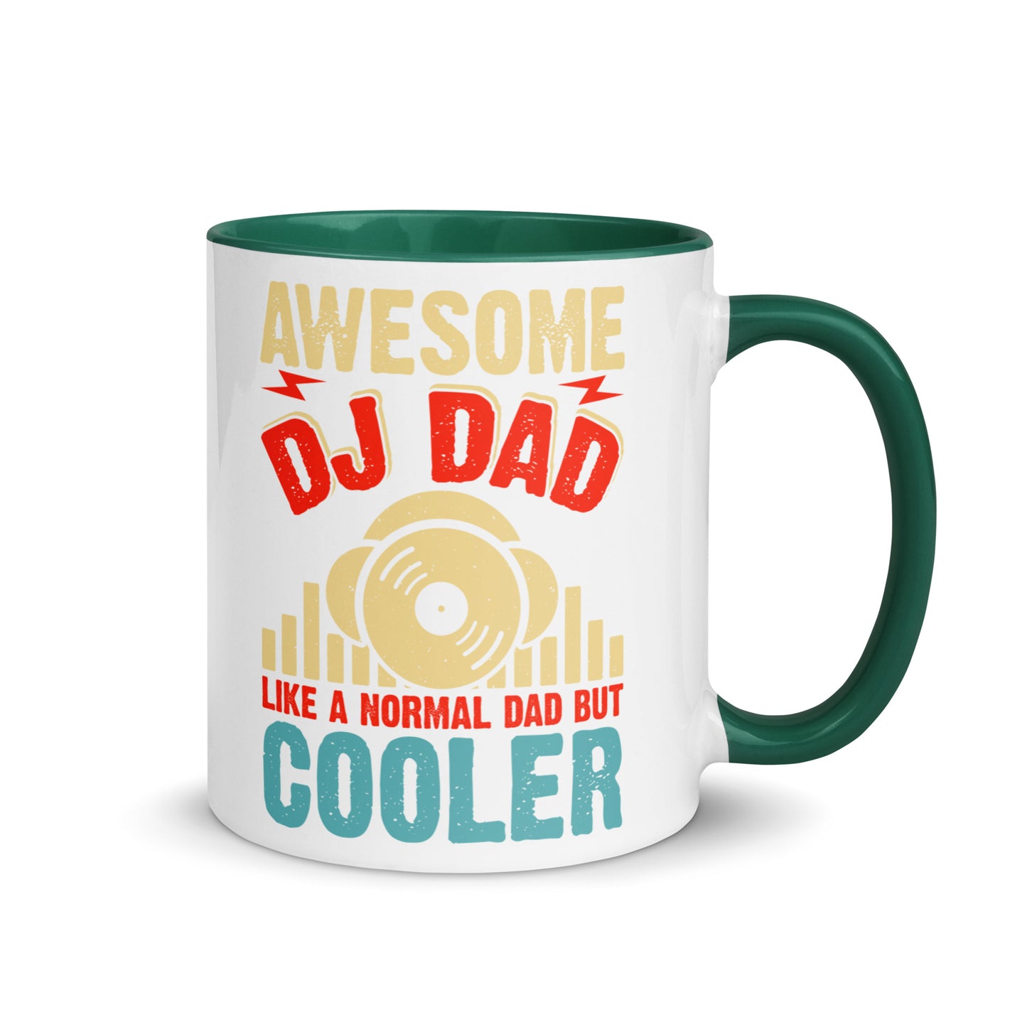Awesome DJ Dad, Like A Normal Dad But Cooler Color Mug