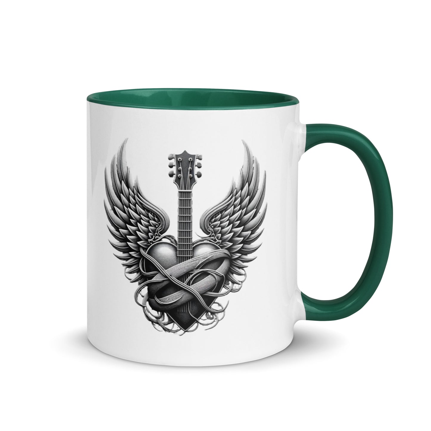 Guitar Angel Wings Color Mug