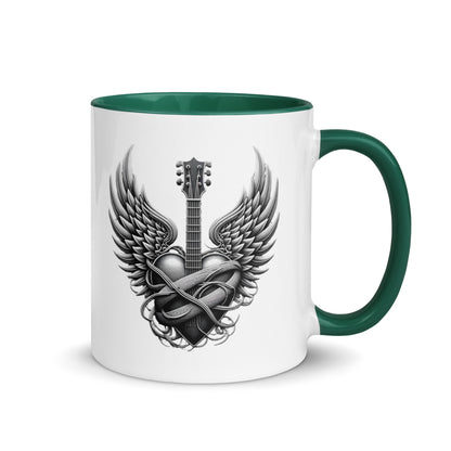 Guitar Angel Wings Color Mug