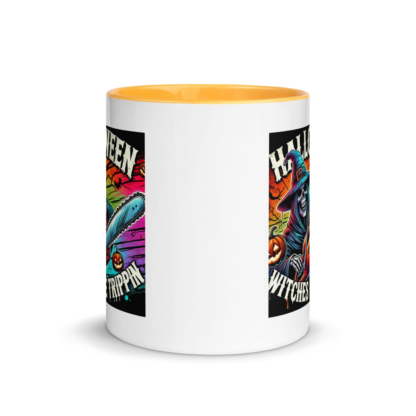 Spooky Chainsaw Color Mug