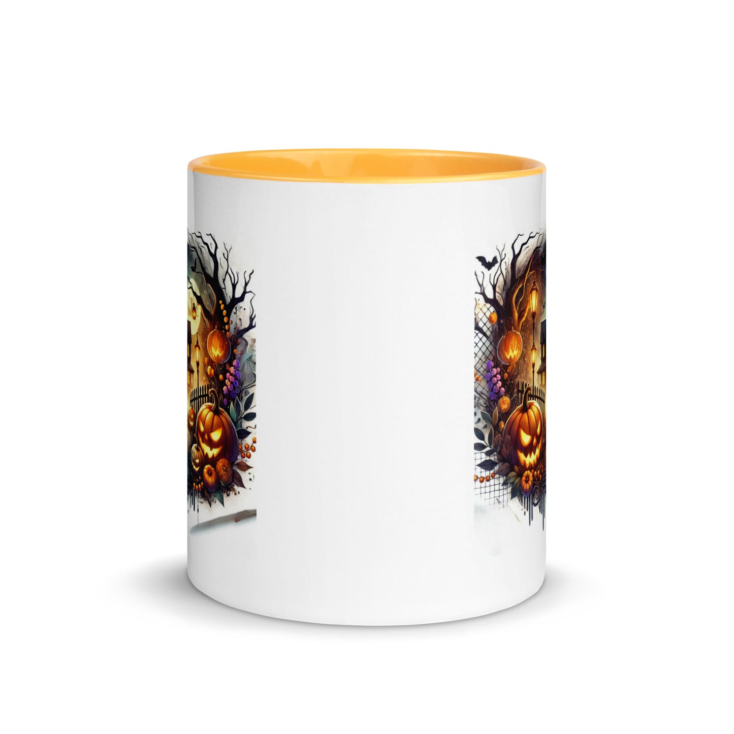 Halloween Scary House Color Mug