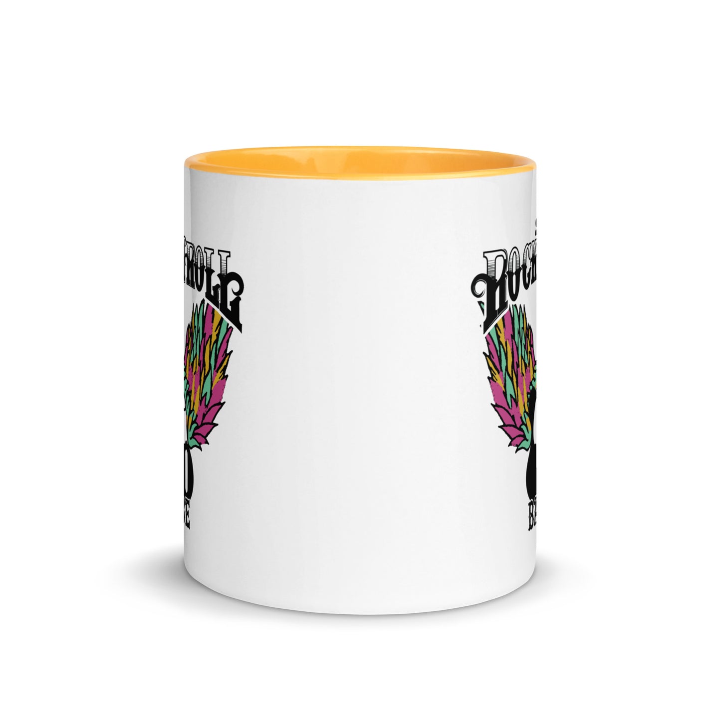 Rock and Roll Babe Wings Color Mug