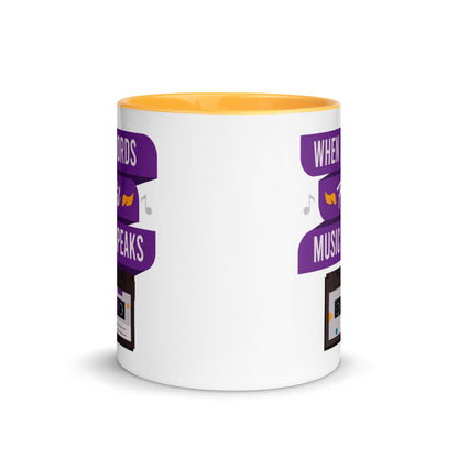 When Words Fail Music Speaks Color Mug
