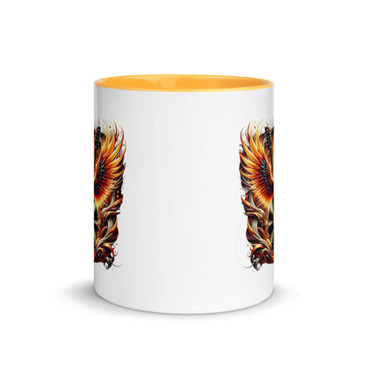 Guitar Eagle Flame Color Mug