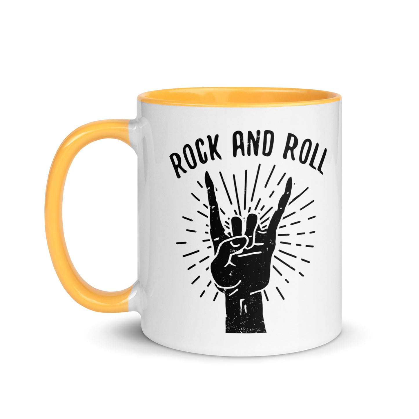Rock and Roll Hand Color Mug
