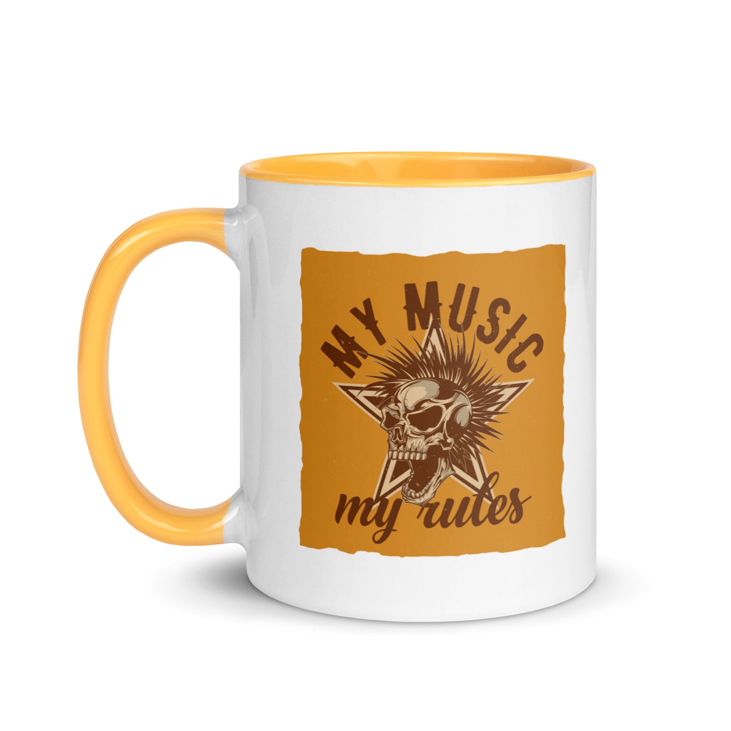My Music My Rules Color Mug