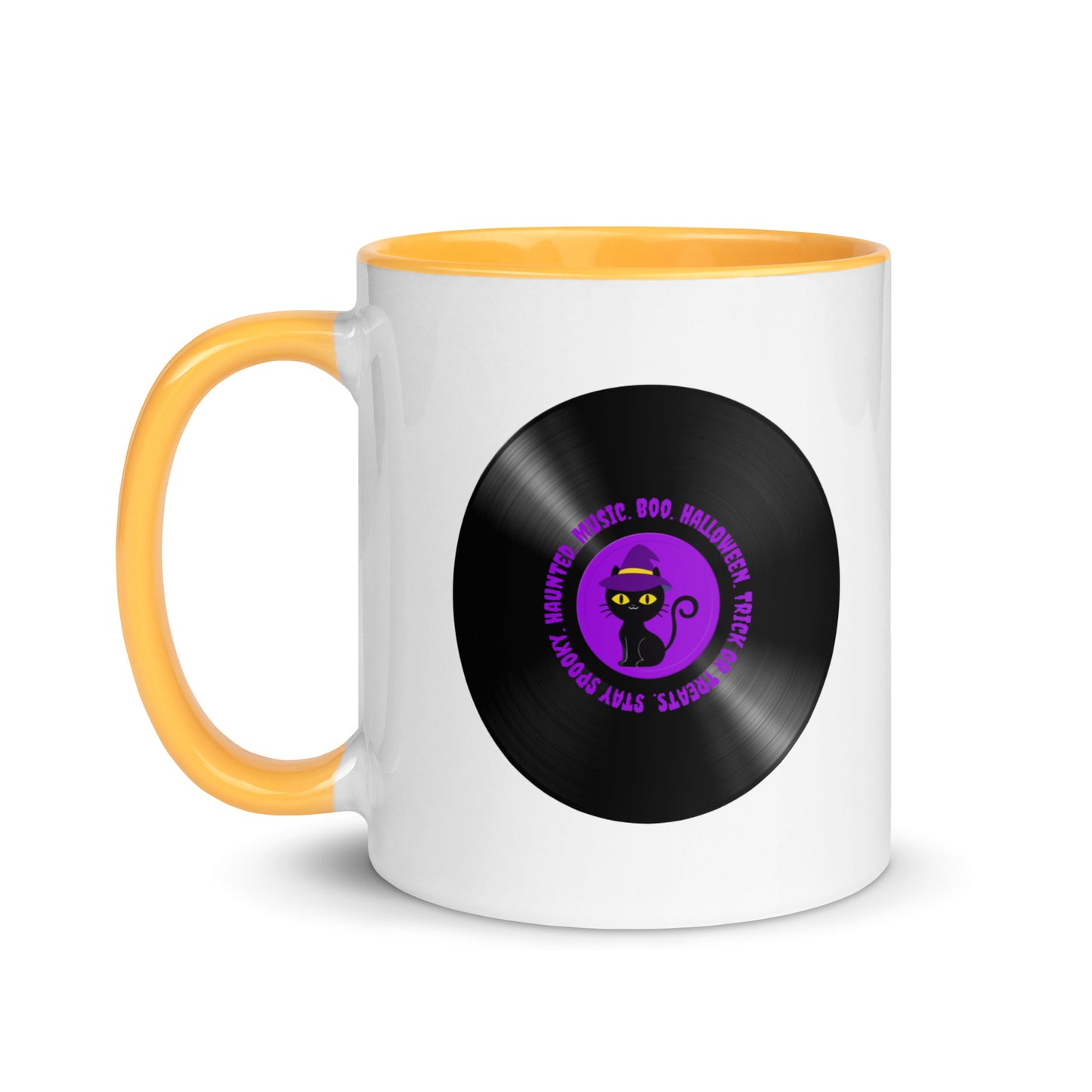 Cat Purple Vinyl Color Mug