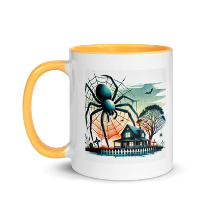 Halloween Giant Spider Color Mug