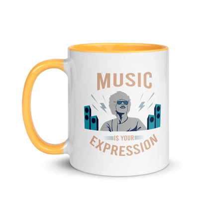 Music is your Expression Color Mug