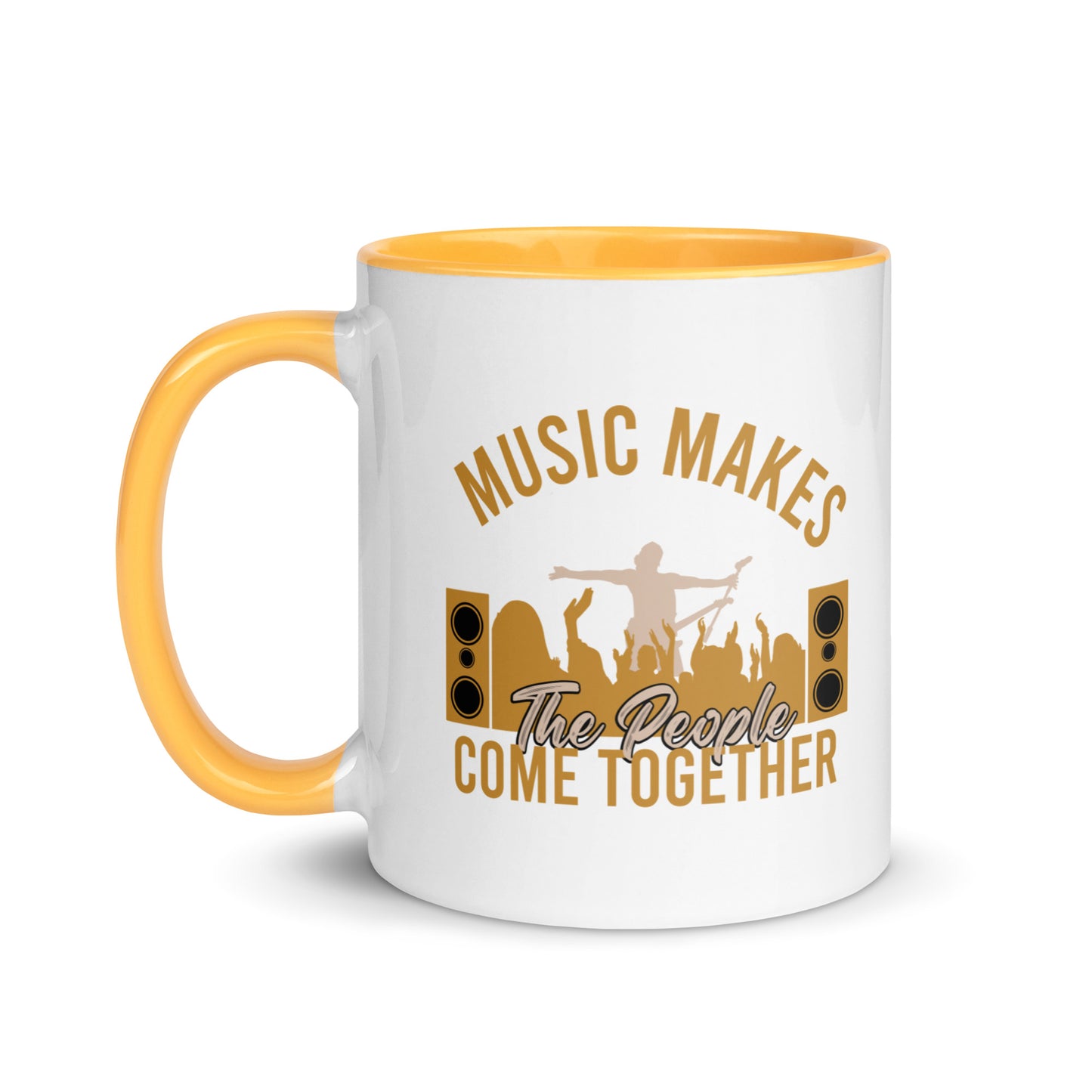 Music Makes The People Come Together Color Mug