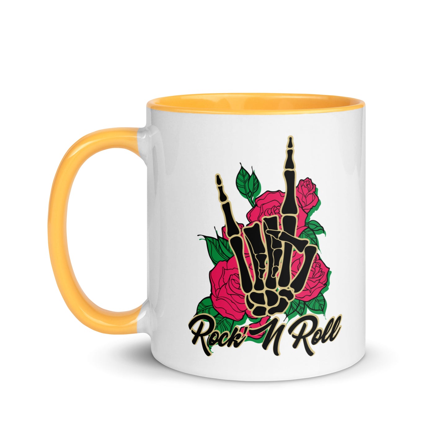 Rock and Roll Roses Color Mug