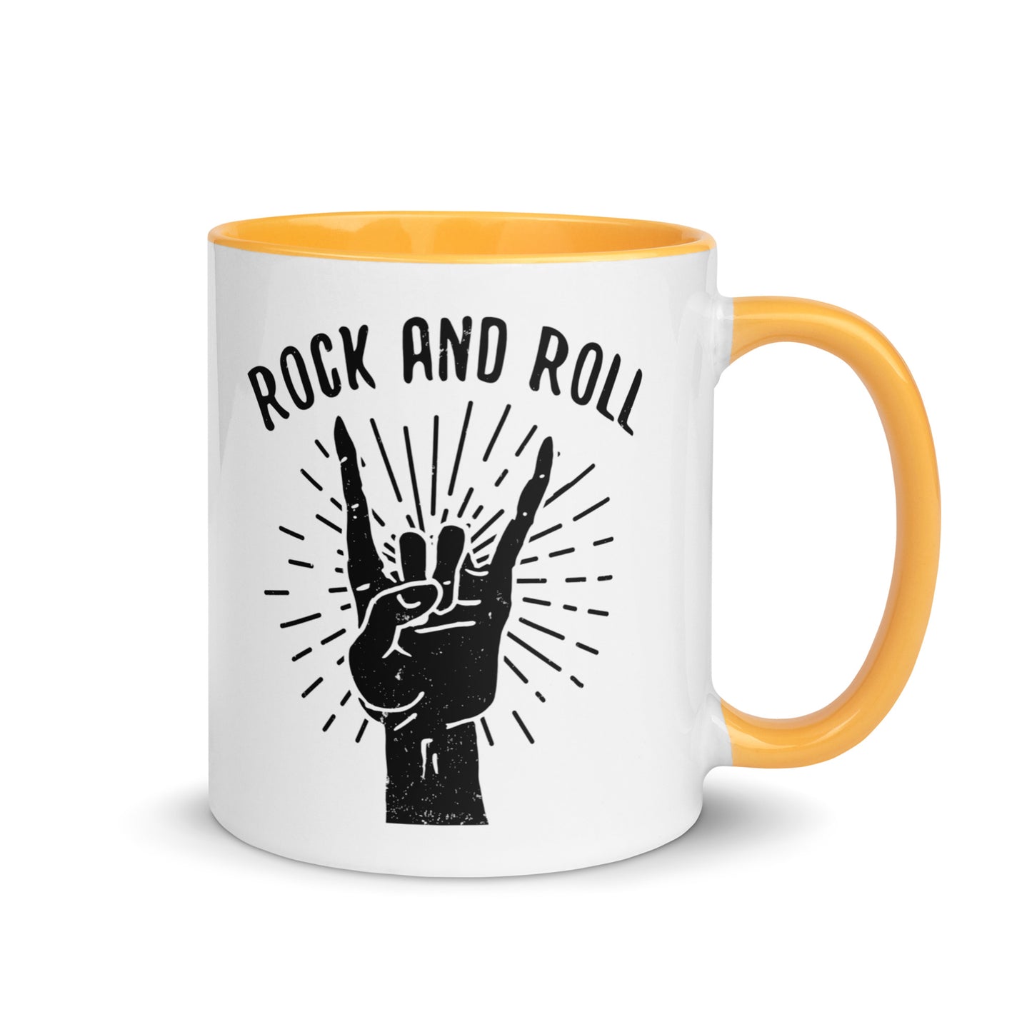 Rock and Roll Hand Color Mug