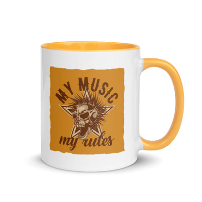 My Music My Rules Color Mug