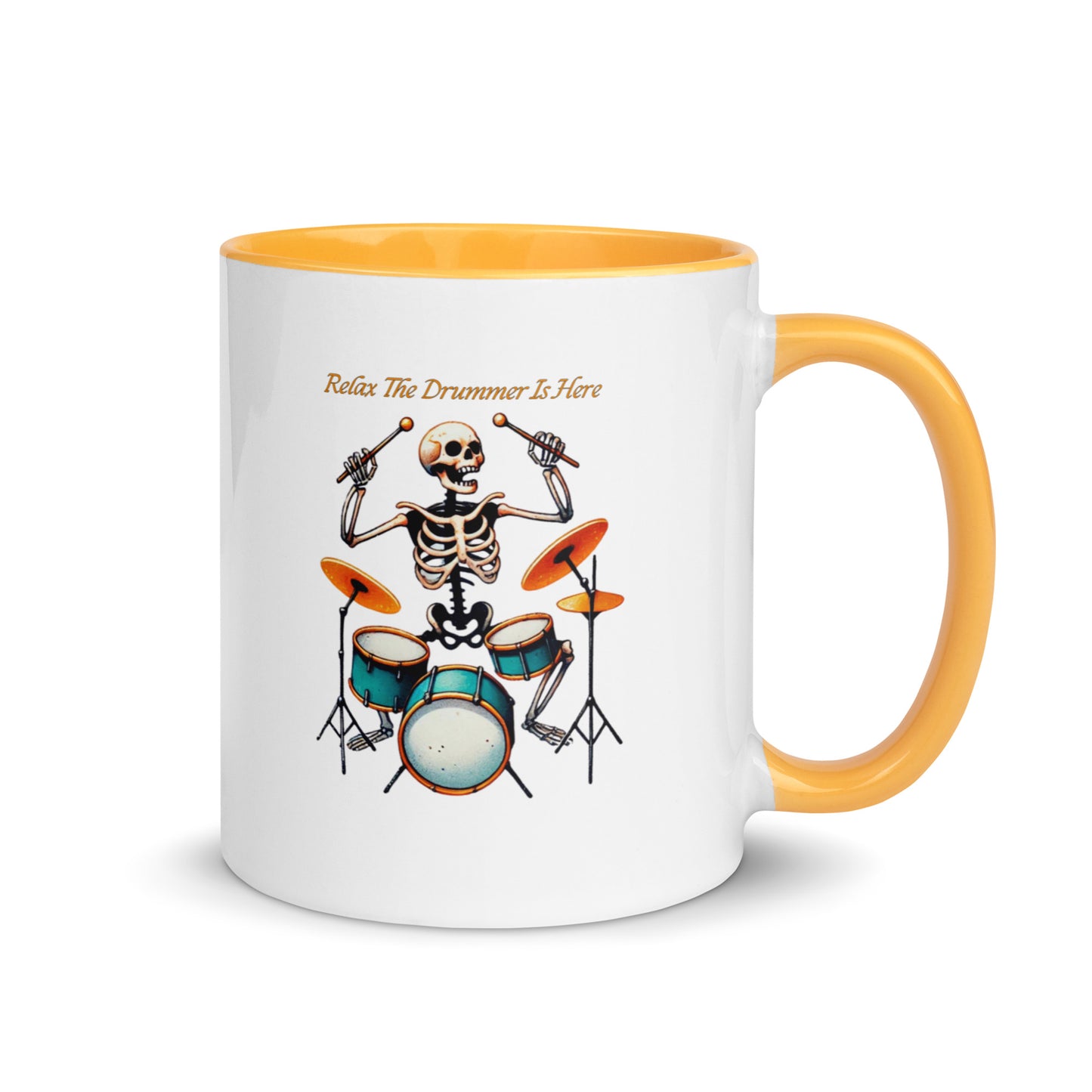 Skele-Tunes Drummer Color Mug