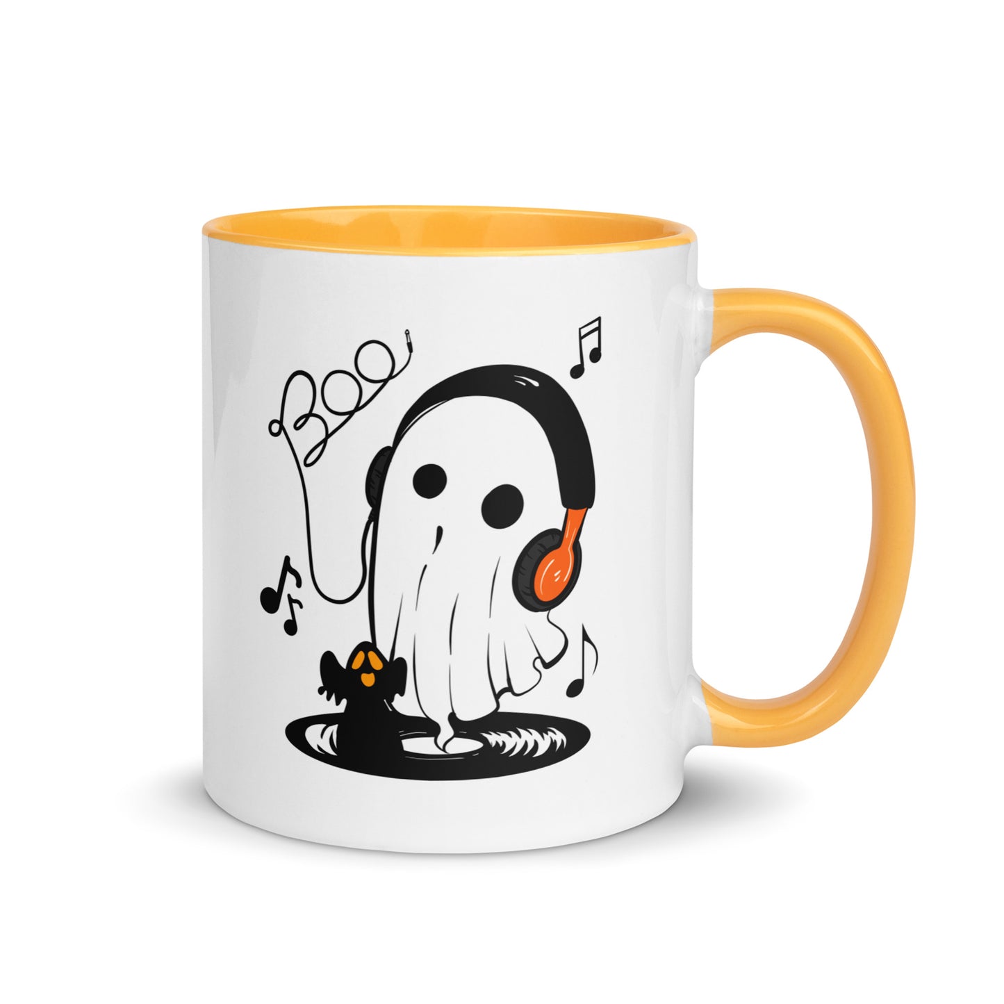 Ghosts with Headset Color Mug