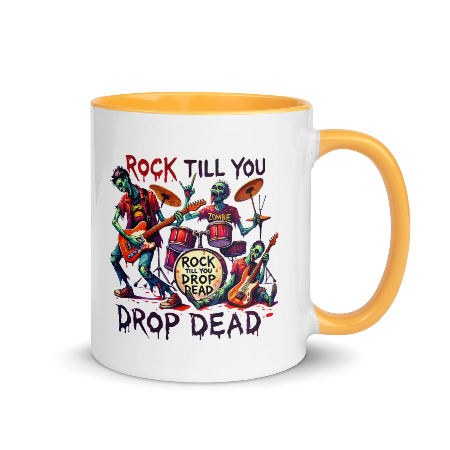Rock Till You Drop Color Mug