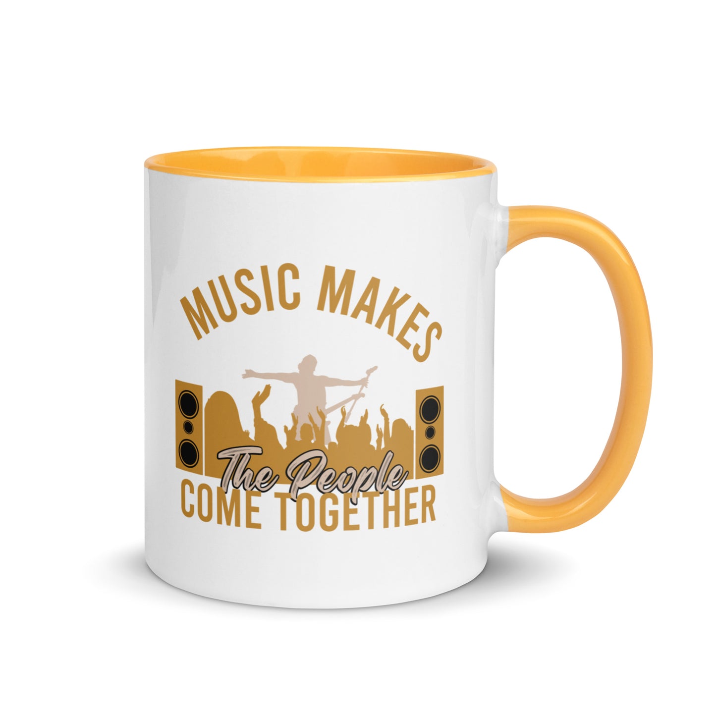 Music Makes The People Come Together Color Mug