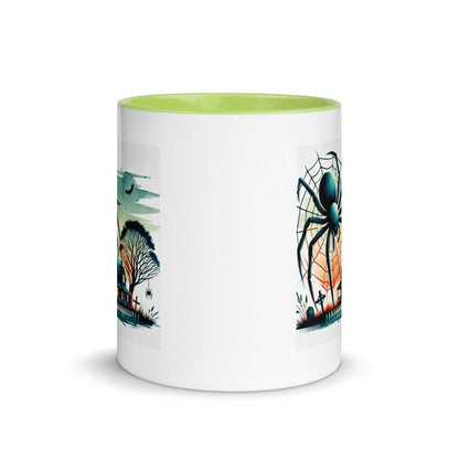 Halloween Giant Spider Color Mug