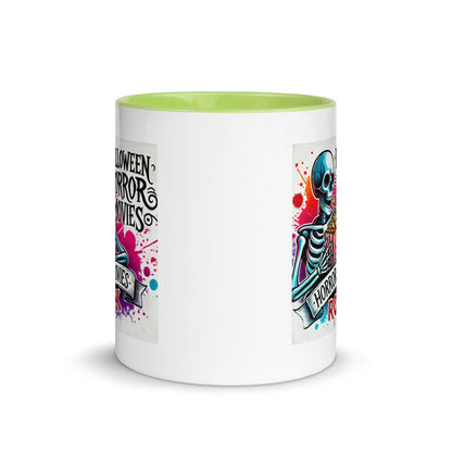 Halloween Movies Popcorn Color Mug
