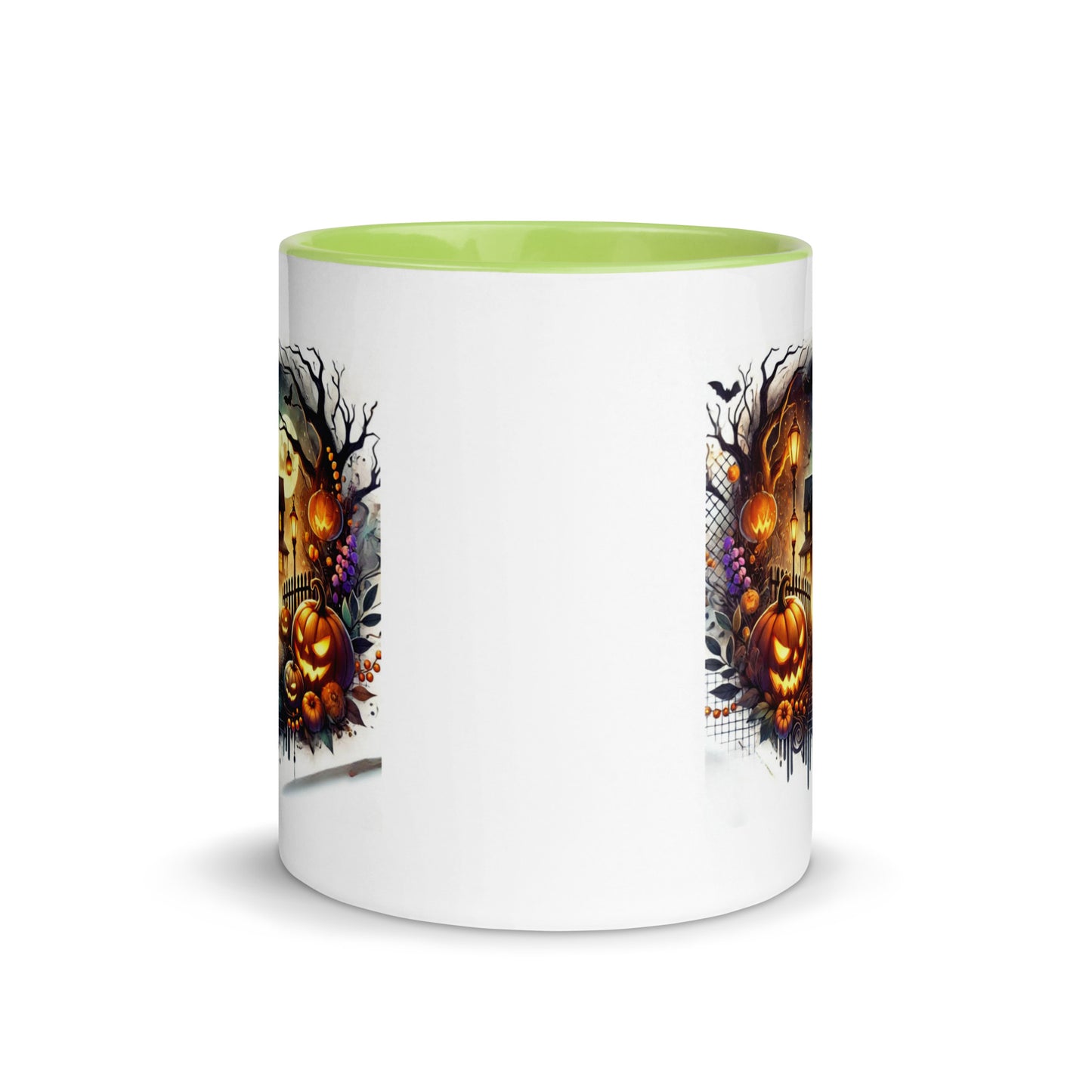 Halloween Scary House Color Mug