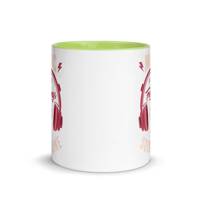 Music is What Feelings Sound Like Color Mug