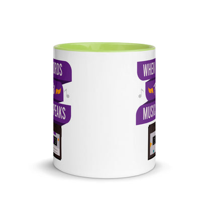 When Words Fail Music Speaks Color Mug
