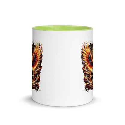 Guitar Eagle Flame Color Mug