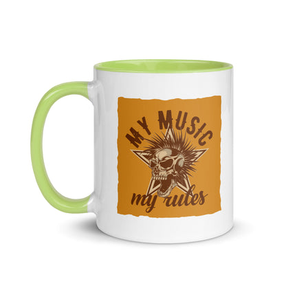 My Music My Rules Color Mug