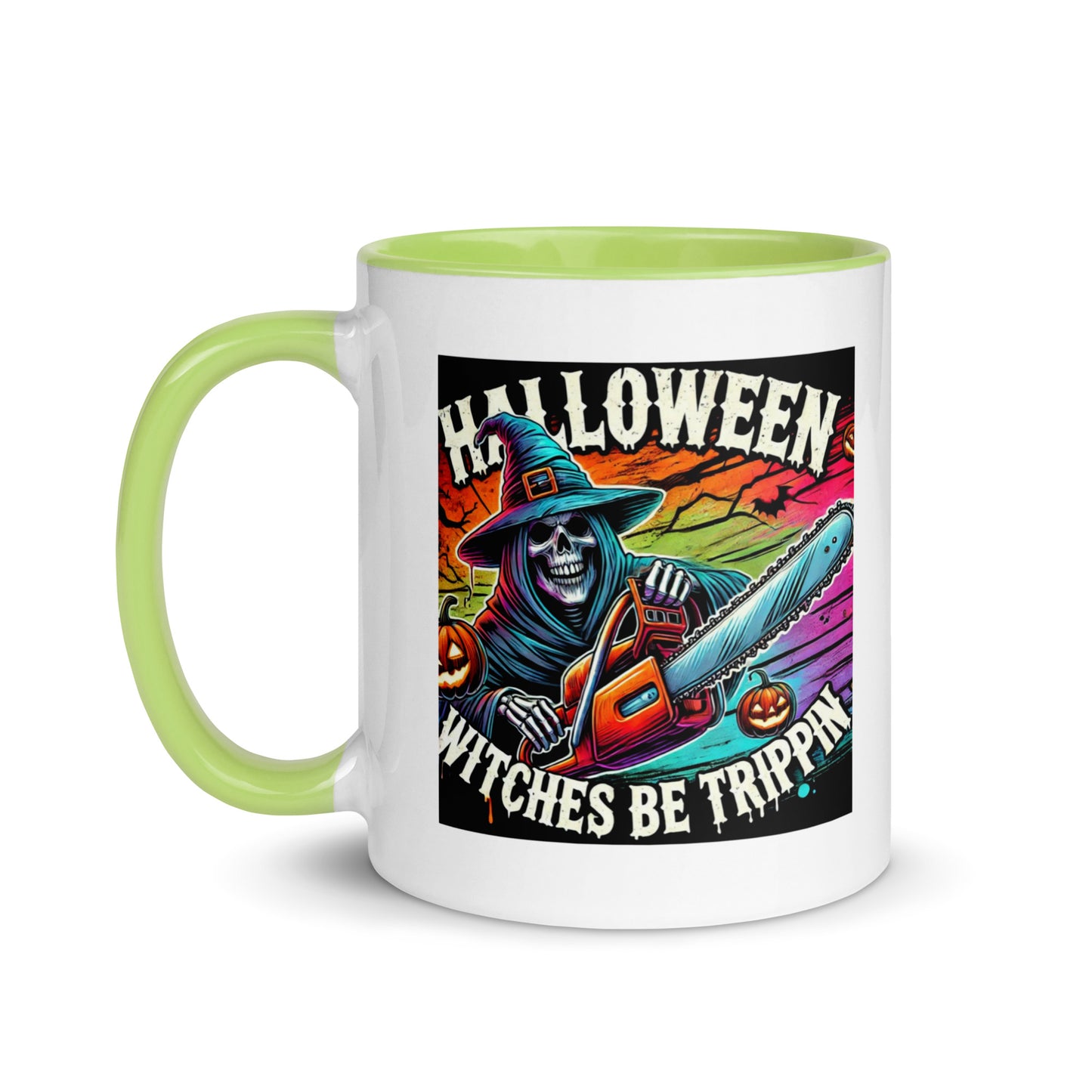Spooky Chainsaw Color Mug